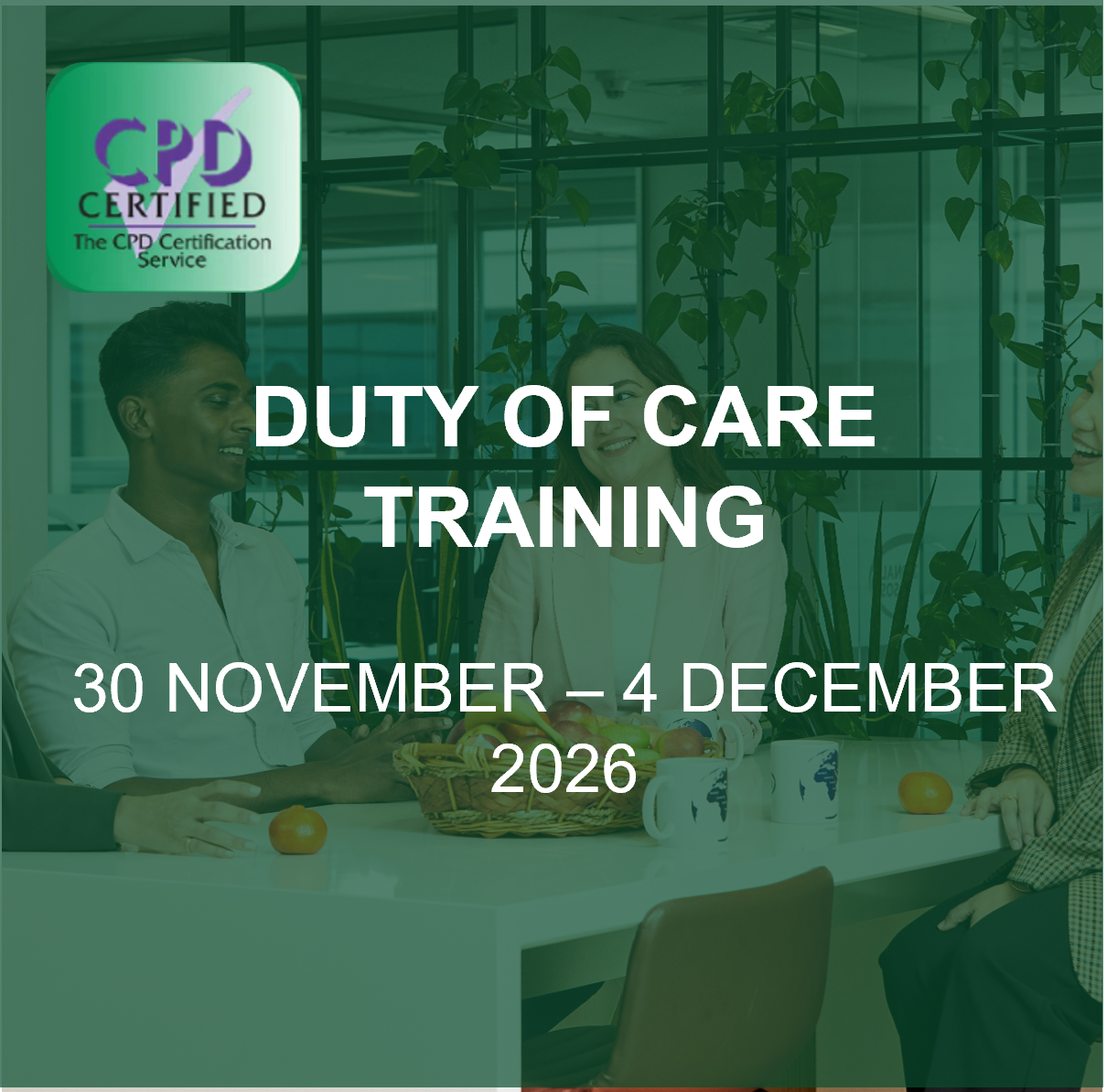 Duty of Care Training - Safety, Health & Security for Travellers