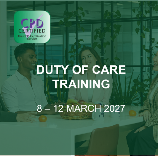 Duty of Care Training - Safety, Health & Security for Travellers