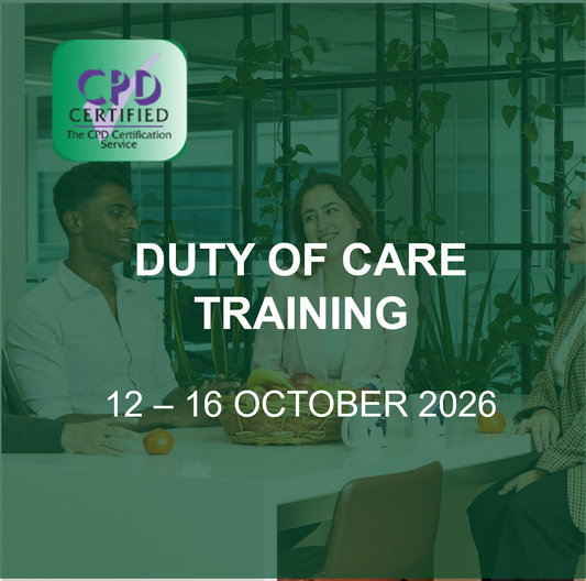 Duty of Care Training - Safety, Health & Security for Travellers