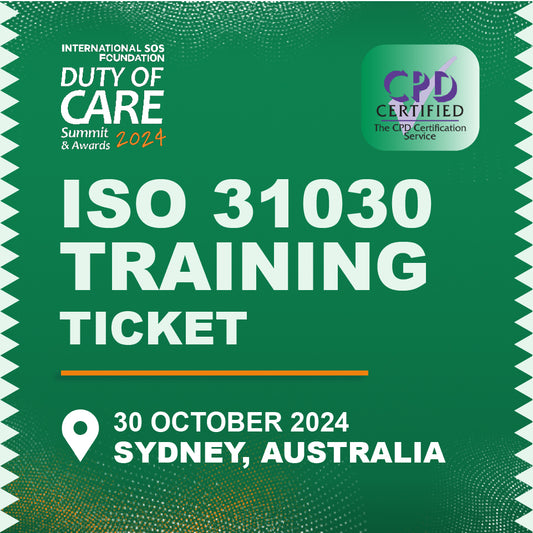 Ticket | ISO 31030 Training Course