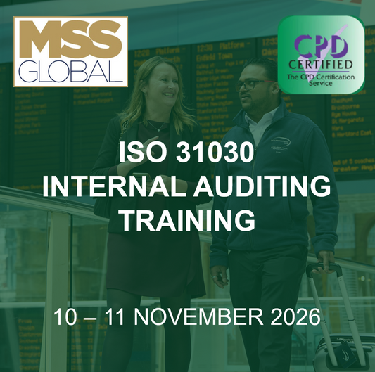 ISO31030 Internal Auditing Training (MSS Global)