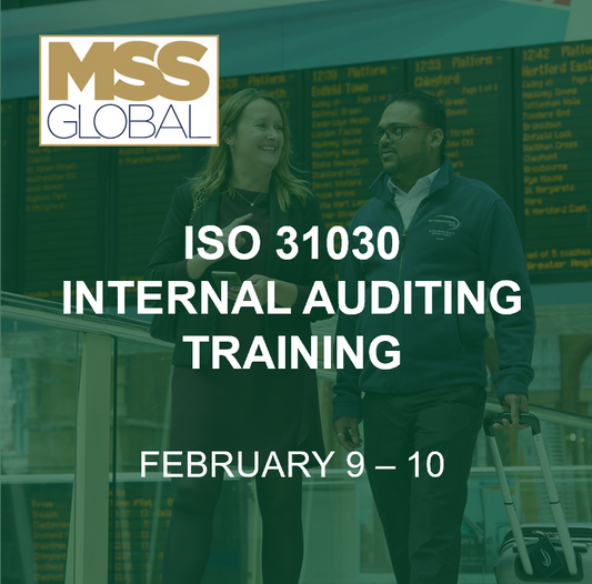 ISO31030 Internal Auditing Training (MSS Global)