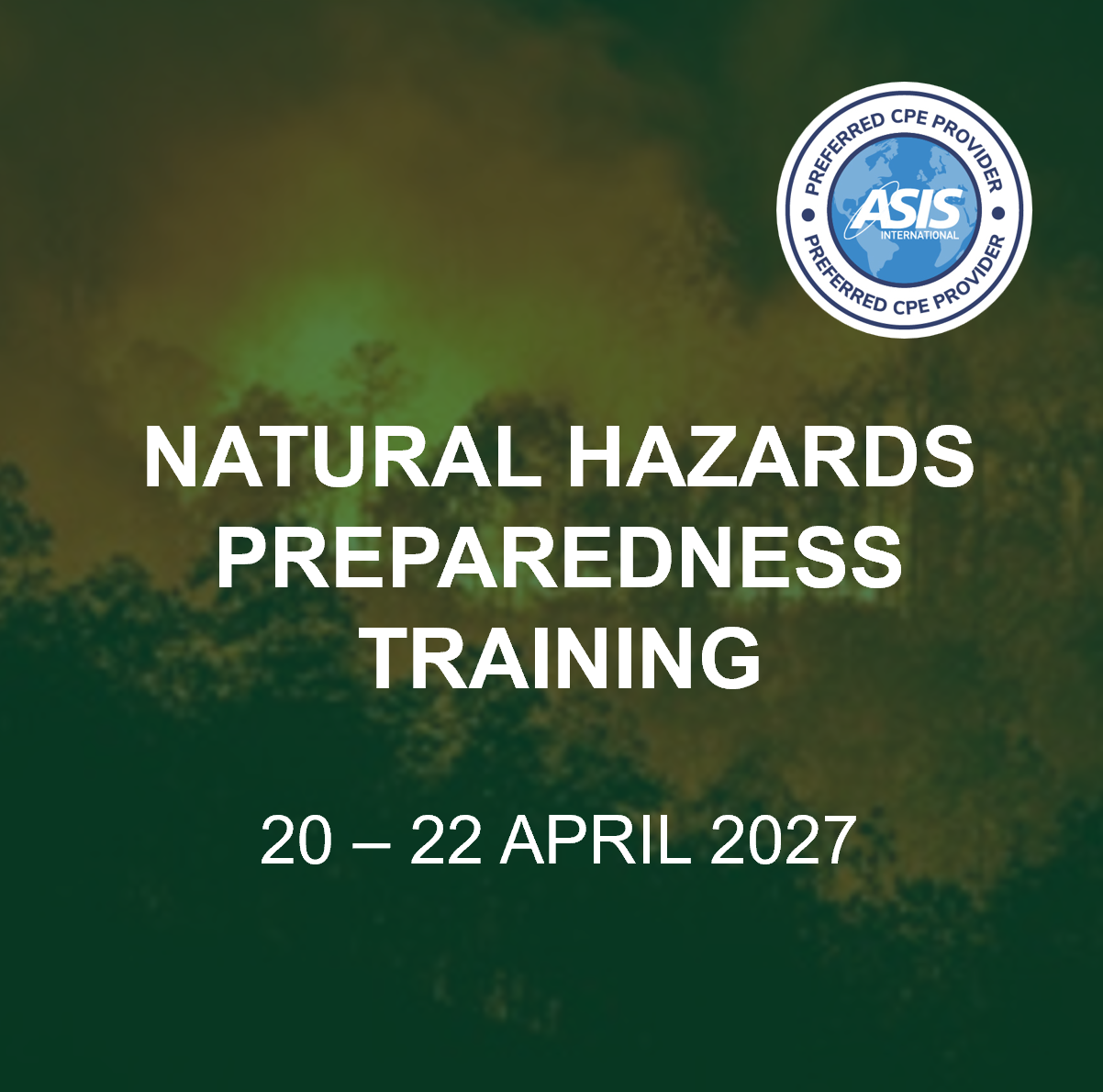 Natural Hazards Preparedness Training | Extreme Conditions, Smart Responses: A Global Approach to Natural Hazard Preparedness