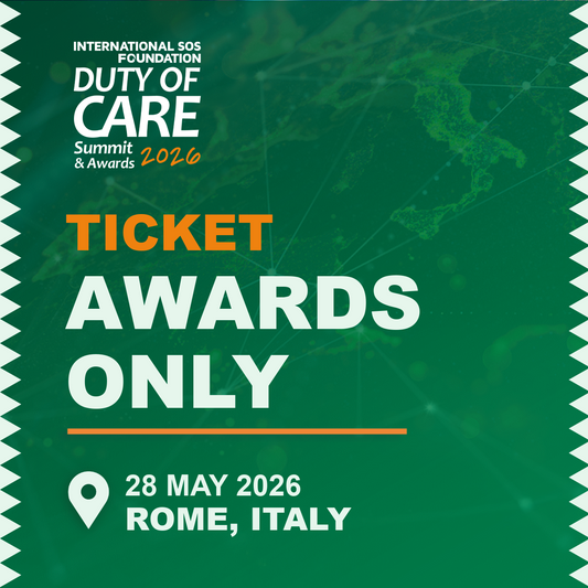 Ticket | Duty of Care Awards